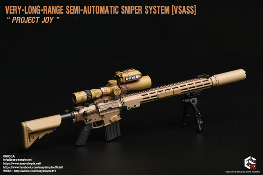 Very Long Range Semi-Automatic Sniper System COMBO - MINT IN BOX