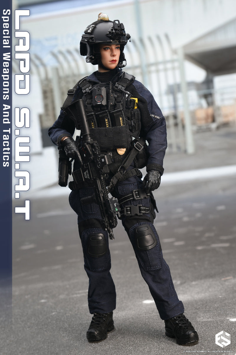 Load image into Gallery viewer, PREORDER DEPOSIT - LAPD S.W.A.T Special Weapons and Tactics Ver B - MINT IN BOX
