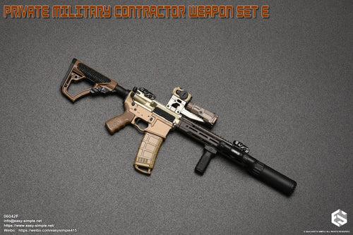 Private Military Contractor Weapon Set E Ver. F - MINT IN BOX