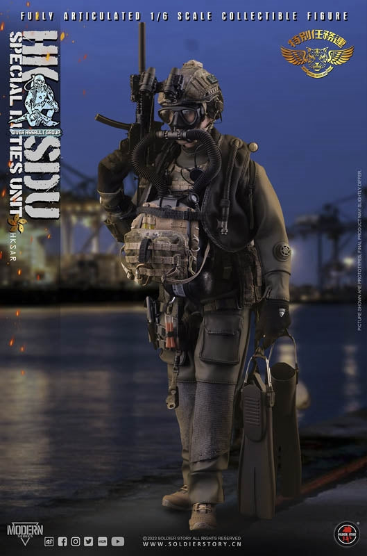 Load image into Gallery viewer, HKSDU Diver Assault Group Deluxe Version - MINT IN BOX
