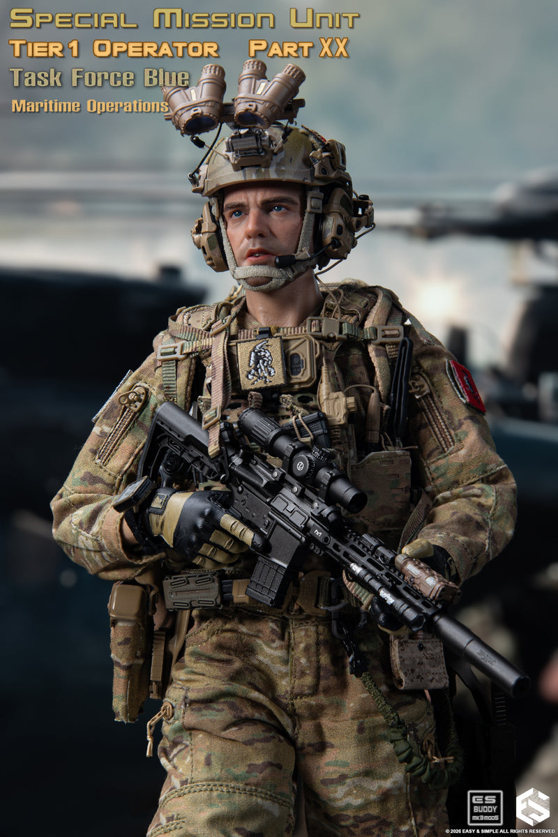 Load image into Gallery viewer, PREORDER DEPOSIT - SMU Tier1 Operator Part XX Task Force Blue Maritime Operation Ver A - MINT IN BOX
