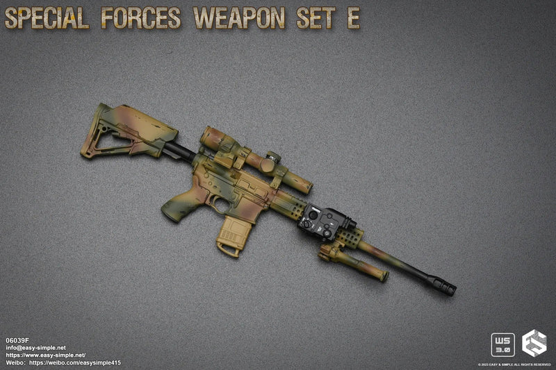 Load image into Gallery viewer, Special Forces Weapon Set E Version F - MINT IN BOX
