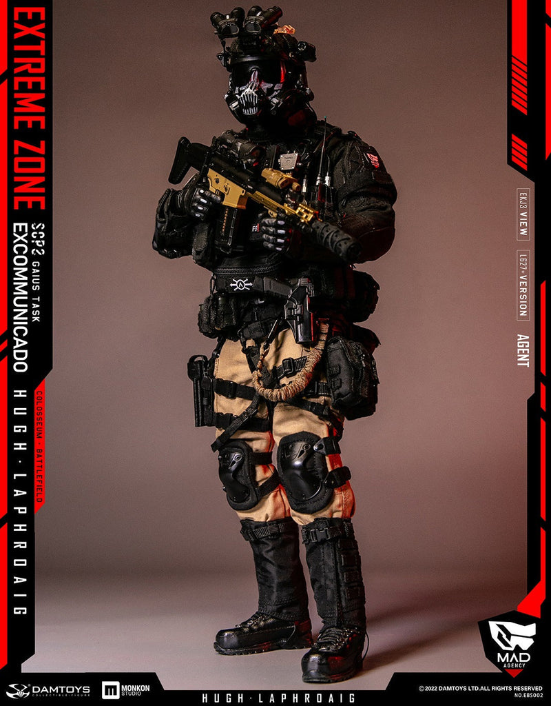 Load image into Gallery viewer, Extreme Zone Gaius Task - Black Gas Mask
