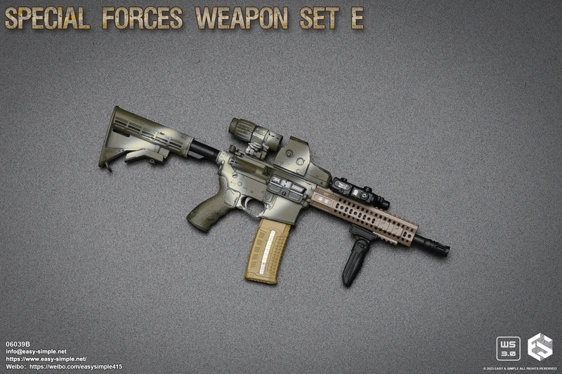 Load image into Gallery viewer, Special Forces Weapon Set E Version B - MINT IN BOX
