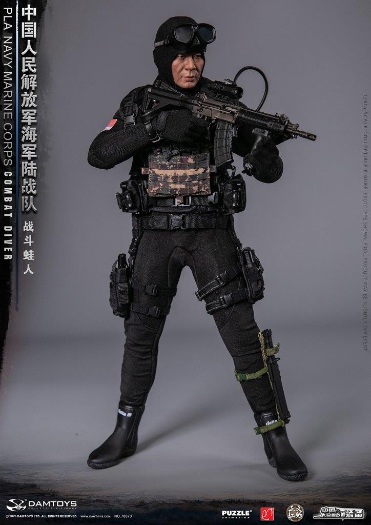 Load image into Gallery viewer, PLA Navy Marine Corps Combat Diver - MINT IN BOX

