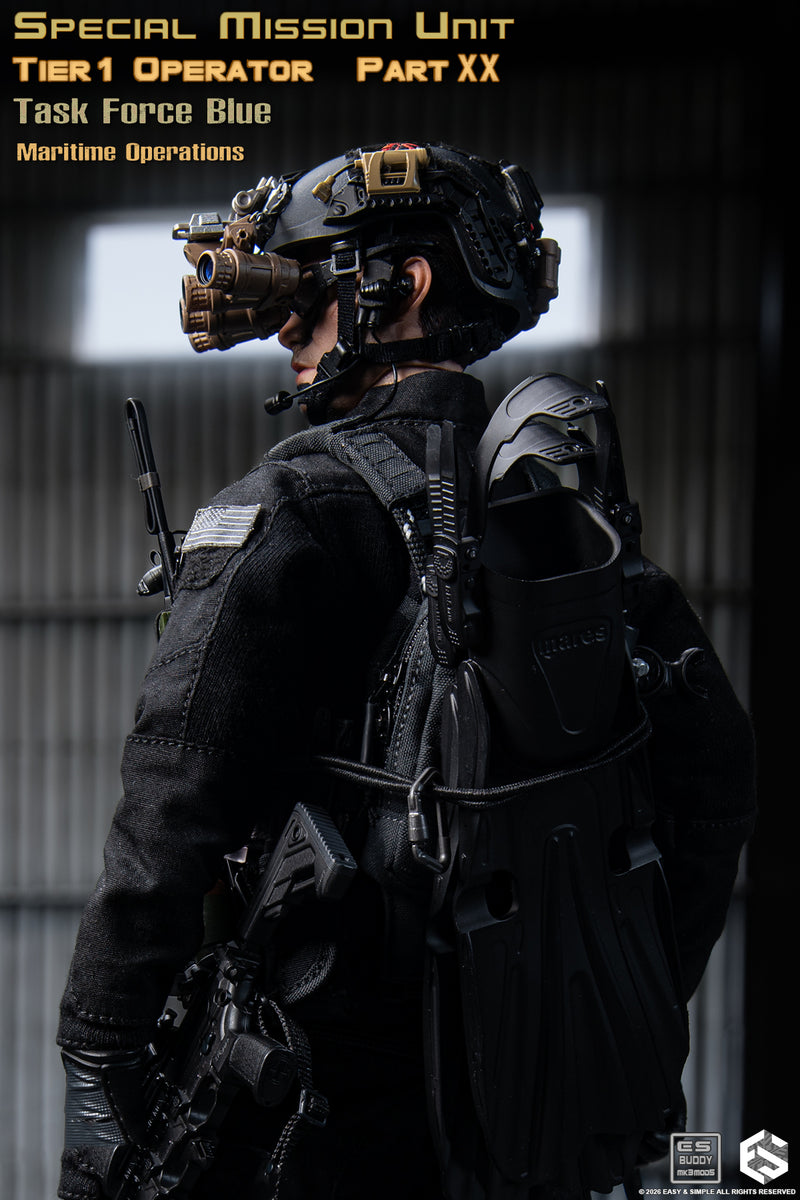 Load image into Gallery viewer, PREORDER DEPOSIT - SMU Tier1 Operator Part XX Task Force Blue Maritime Operation Ver B - MINT IN BOX
