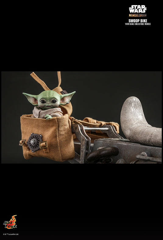 Star Wars - Swoop Bike w/Mandalorian & Grogu COMBO - MINT IN BOX