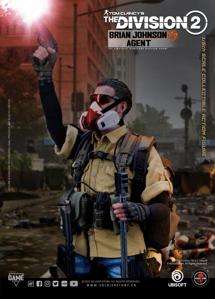 Load image into Gallery viewer, The Division 2 - Agent Brian Johnson Deluxe Ver. - MINT IN BOX
