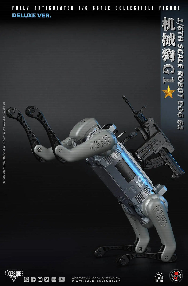 Load image into Gallery viewer, PLA AF AB Comm. Spec. Ver. w/Robot Dog G1 Dx Ver. - MINT IN BOX
