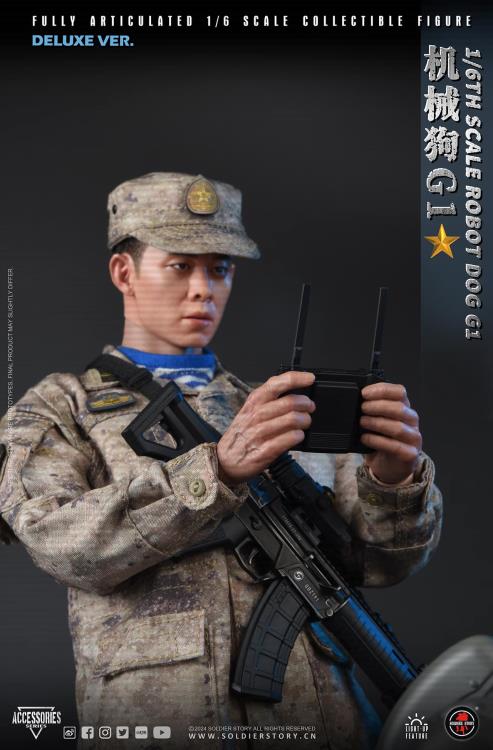 Load image into Gallery viewer, PLA AF AB Comm. Spec. Ver. w/Robot Dog G1 Dx Ver. - MINT IN BOX
