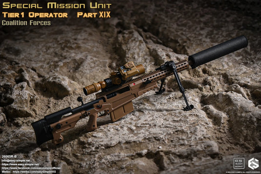 SMU - Coalition Forces - Sniper Rifle w/Attachment Set