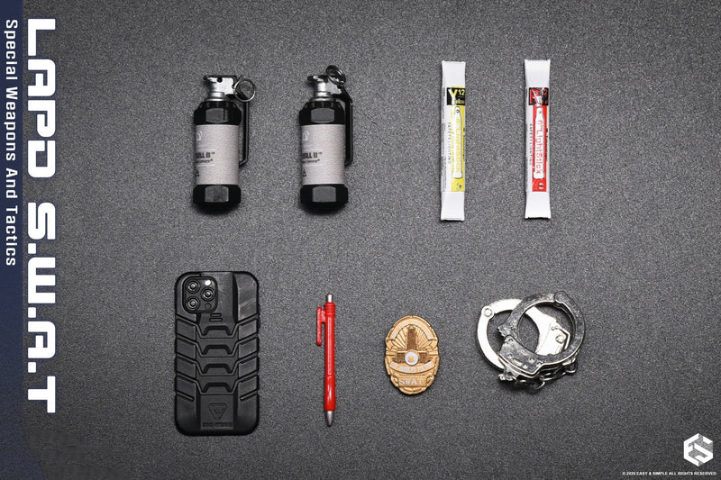 Load image into Gallery viewer, PREORDER DEPOSIT - LAPD S.W.A.T Special Weapons and Tactics Ver B - MINT IN BOX
