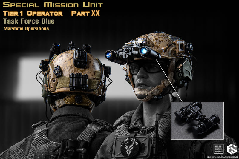 Load image into Gallery viewer, PREORDER DEPOSIT - SMU Tier1 Operator Part XX Task Force Blue Maritime Operation Ver C Limited - MINT IN BOX
