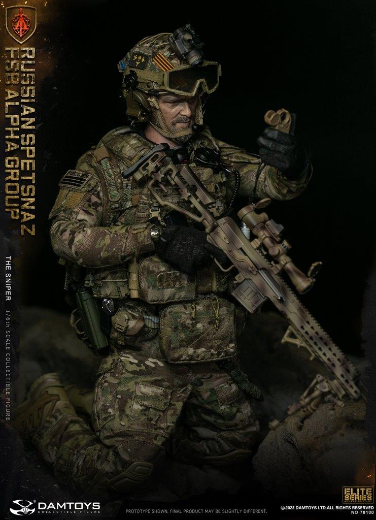 Load image into Gallery viewer, Russian Spetsnaz FSB Alpha Group - The Sniper - MINT IN BOX
