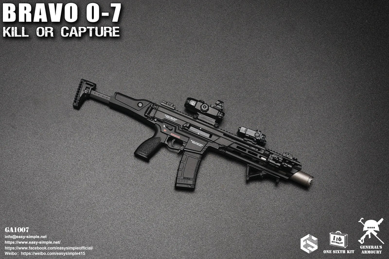 Load image into Gallery viewer, Bravo 0-7 Kill Or Capture - HK437 300 Black Assault Rifle w/Integral Suppressor
