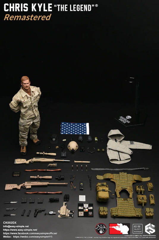 Chris Kyle "The Legend"® Remastered - Deluxe Version - MINT IN BOX