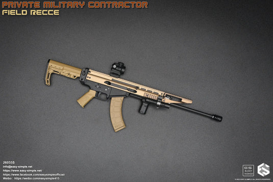 PMC Field RECCE - SCAR AK Rifle w/Attachments