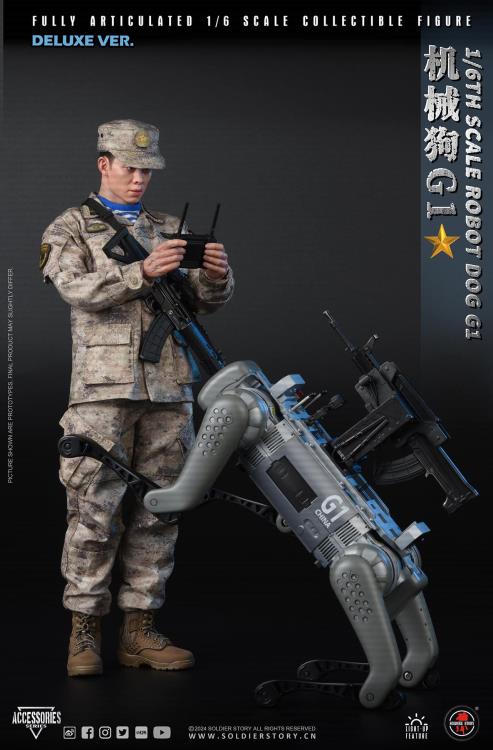 Load image into Gallery viewer, PLA AF AB Comm. Spec. Ver. w/Robot Dog G1 Dx Ver. - MINT IN BOX
