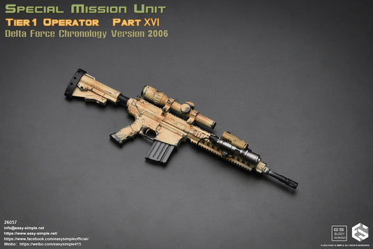 SMU Tier 1 Operator Part XVI Delta Force Chronology Version - MINT IN BOX - 26057