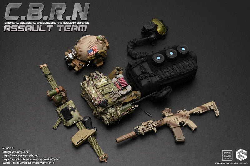 Load image into Gallery viewer, C.B.R.N Assault Team Version S - MINT IN BOX

