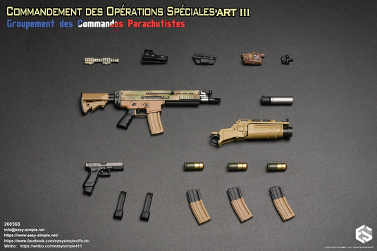 French - Commandement Des Opérations Spéciales Ver. S - MINT IN BOX