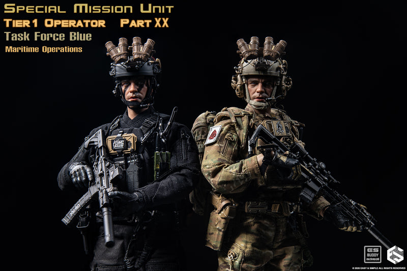 Load image into Gallery viewer, PREORDER DEPOSIT - SMU Tier1 Operator Part XX Task Force Blue Maritime Operation Ver B - MINT IN BOX
