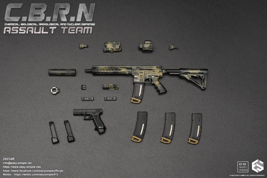 C.B.R.N Assault Team Version R - MINT IN BOX - 26054R