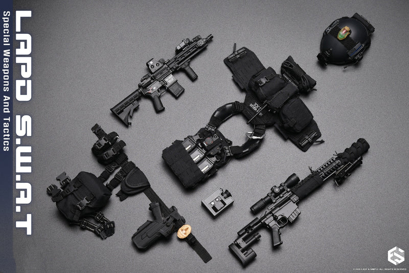 Load image into Gallery viewer, PREORDER DEPOSIT - LAPD S.W.A.T Special Weapons and Tactics Ver B - MINT IN BOX
