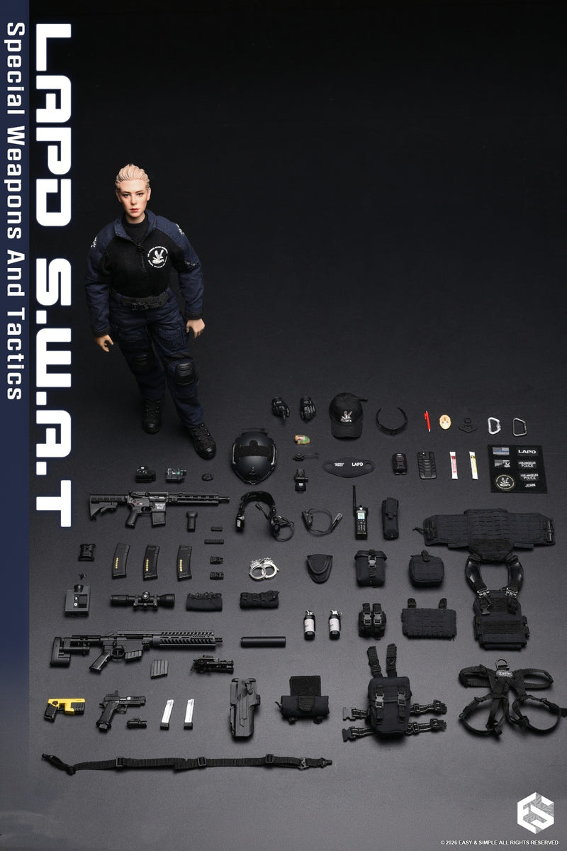 Load image into Gallery viewer, PREORDER DEPOSIT - LAPD S.W.A.T Special Weapons and Tactics Ver B - MINT IN BOX
