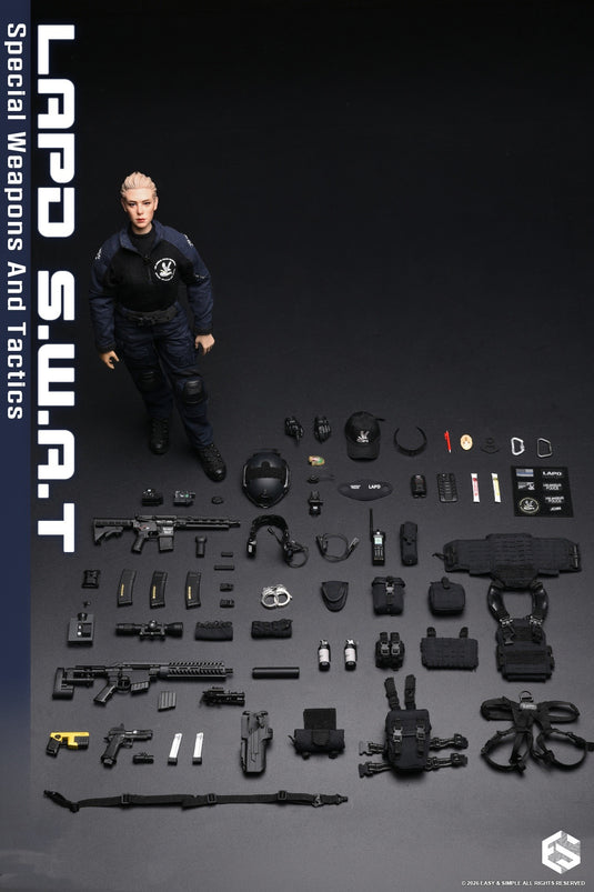 PREORDER DEPOSIT - LAPD S.W.A.T Special Weapons and Tactics Ver B - MINT IN BOX