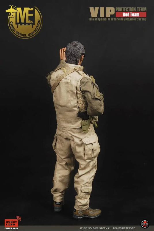SIGNED - VIP Protection Team "Red" NAVSPECWARGRU EX - MINT IN BOX