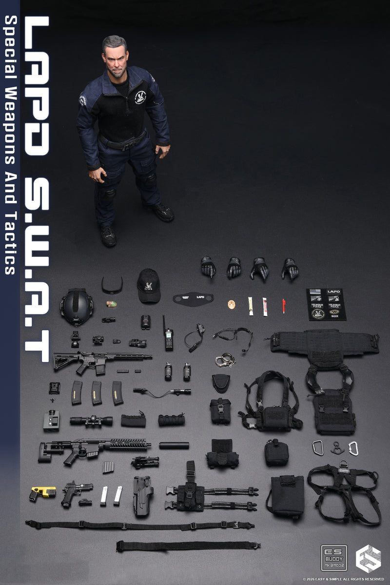 Load image into Gallery viewer, PREORDER DEPOSIT - LAPD S.W.A.T Special Weapons and Tactics - MINT IN BOX
