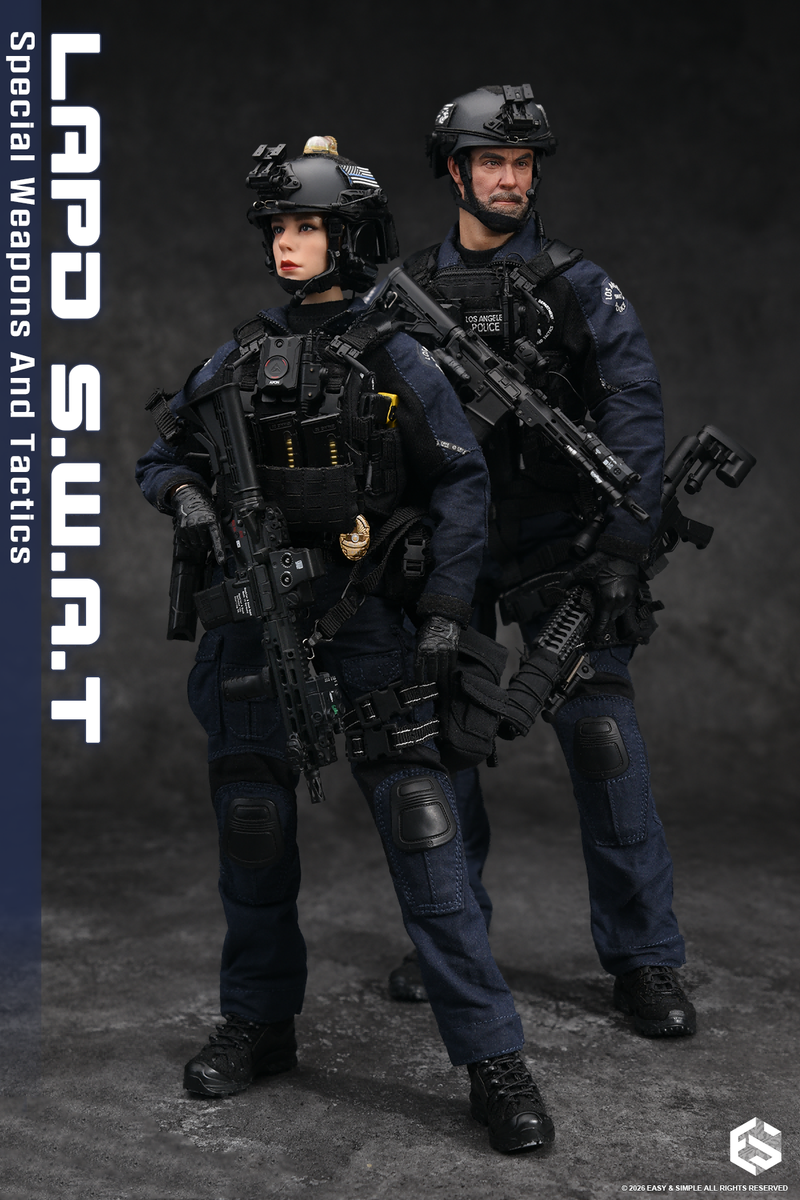 Load image into Gallery viewer, PREORDER DEPOSIT - LAPD S.W.A.T Special Weapons and Tactics Ver B - MINT IN BOX
