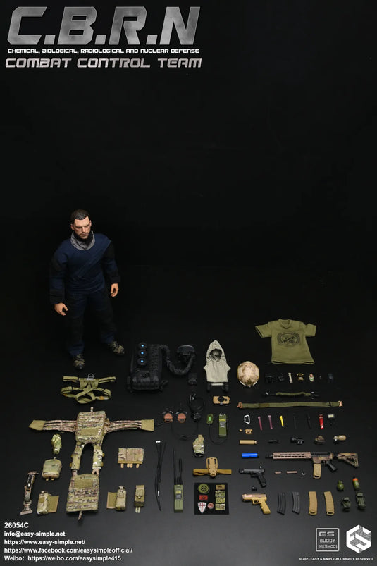 CBRN Combat Control Team - Blue 5.56 Suppressor – BlackOpsToys CBRN Combat Control Team - Blue 5.56 Suppressor – BlackOpsToys
