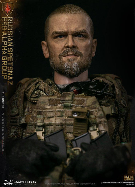 Russian Spetsnaz FSB Alpha Group - The Sniper - MINT IN BOX