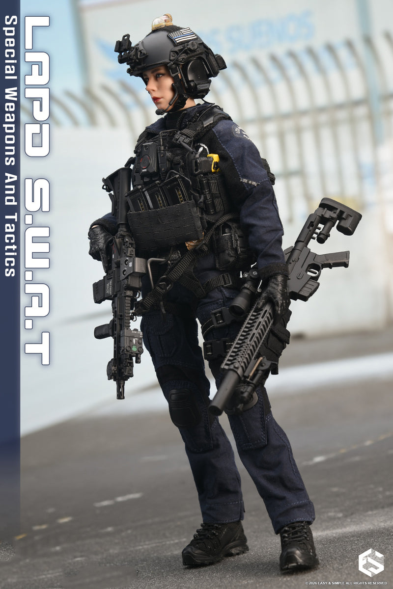 Load image into Gallery viewer, PREORDER DEPOSIT - LAPD S.W.A.T Special Weapons and Tactics Ver B - MINT IN BOX
