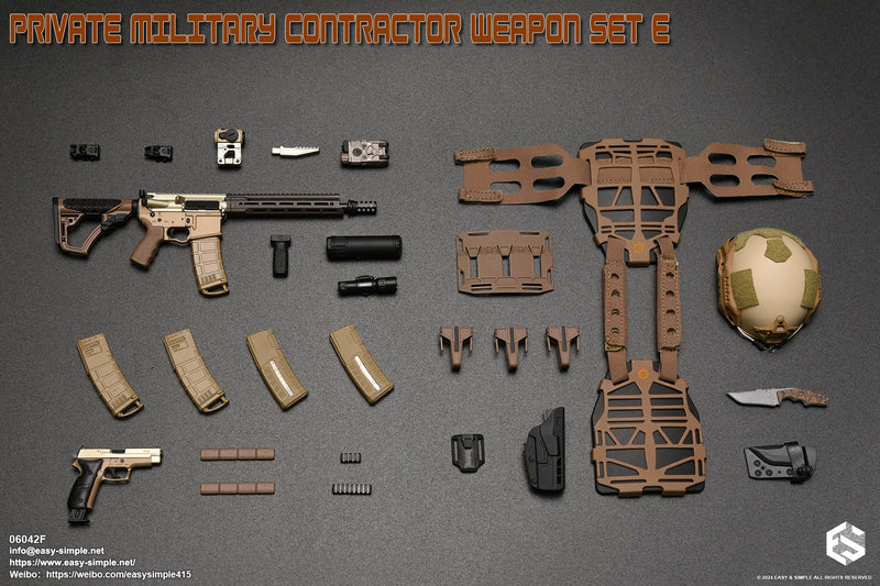 Load image into Gallery viewer, Private Military Contractor Weapon Set E Ver. F - MINT IN BOX
