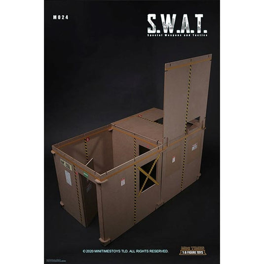 SWAT Shoot House Diorama COMBO- MINT IN BOX