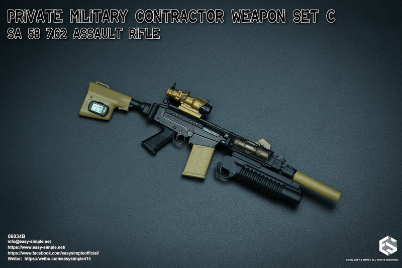 Load image into Gallery viewer, PMC SA 58 Weapon Set A/B/C/D/E/F COMBO - MINT IN BOX
