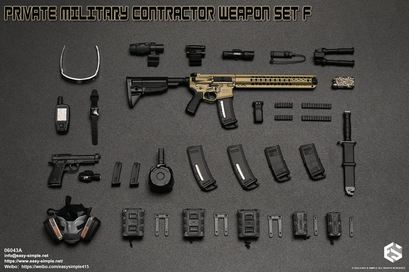 Load image into Gallery viewer, Private Military Weapon Set F COMBO PACK - MINT IN BOX
