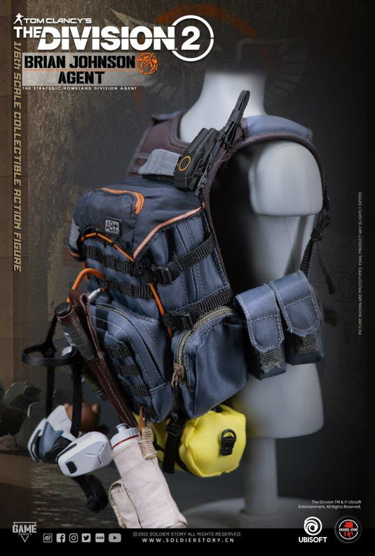 The Division 2 - Johnson, Dunne, & Ward w/Robo Dog - MINT IN BOX