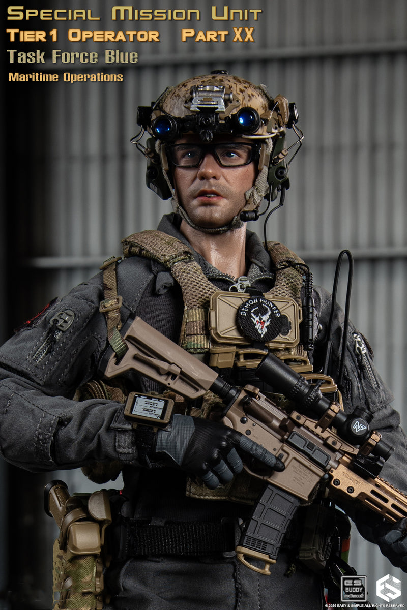 Load image into Gallery viewer, PREORDER DEPOSIT - SMU Tier1 Operator Part XX Task Force Blue Maritime Operation Ver C Limited - MINT IN BOX
