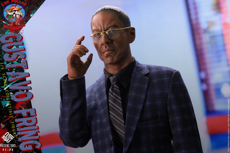 Load image into Gallery viewer, Gustavo Fring - Male Burned Head Sculpt
