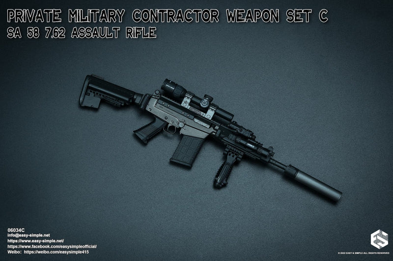 Load image into Gallery viewer, PMC SA 58 Weapon Set A/B/C/D/E/F COMBO - MINT IN BOX
