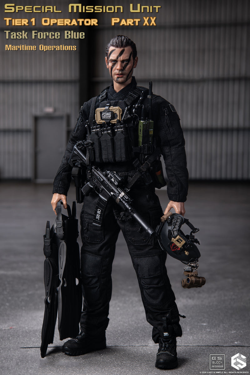 Load image into Gallery viewer, PREORDER DEPOSIT - SMU Tier1 Operator Part XX Task Force Blue Maritime Operation Ver B - MINT IN BOX
