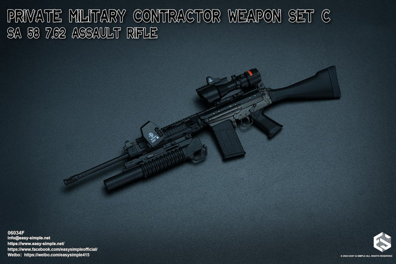 Load image into Gallery viewer, PMC SA 58 Weapon Set A/B/C/D/E/F COMBO - MINT IN BOX
