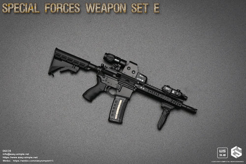 Special Forces Weapon Set E Version A - MINT IN BOX