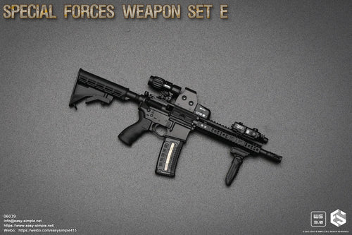 Special Forces Weapon Set E Version A - MINT IN BOX