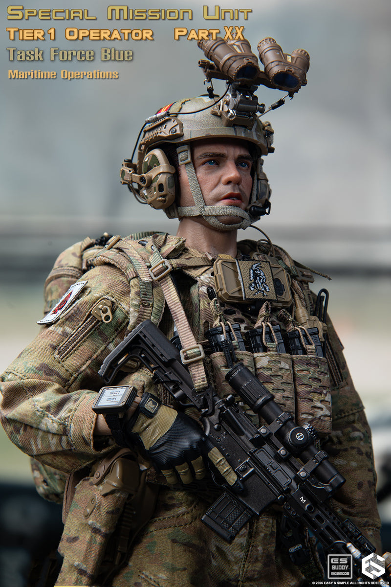 Load image into Gallery viewer, PREORDER DEPOSIT - SMU Tier1 Operator Part XX Task Force Blue Maritime Operation Ver A - MINT IN BOX

