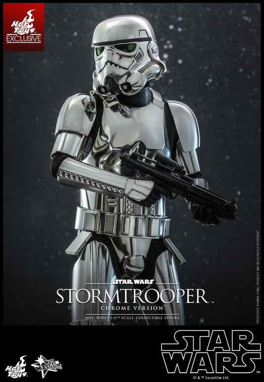 Star Wars - Stormtrooper Chrome Version - MINT IN BOX